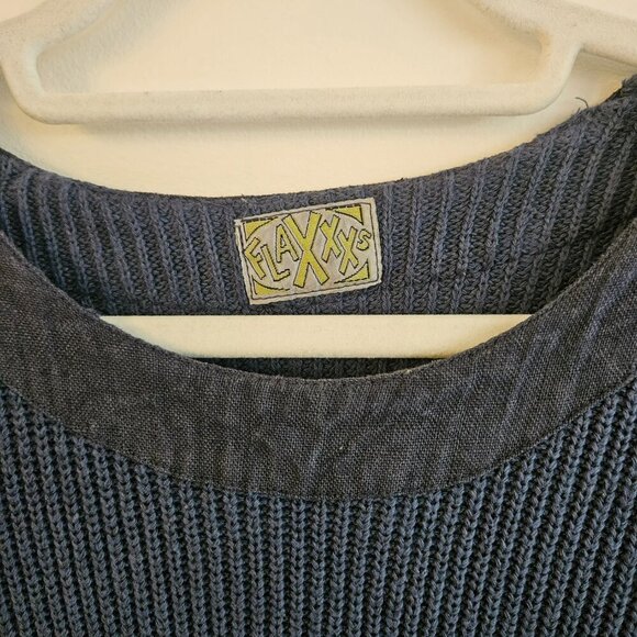 Vintage 90's Cable Knit Sweater Dress - Picture 3 of 4